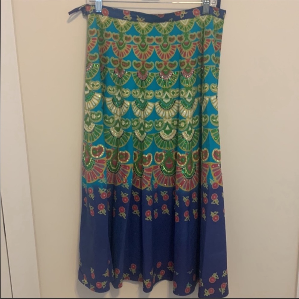 Colorful Sequin Skirt from Chaudry Sports size L